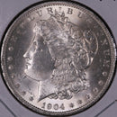 1904-O Morgan Silver Dollar, Gem Mint State Uncirculated Coin, Store