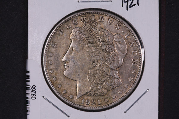1921 Morgan Silver Dollar, Affordable Collectible Coin, Store #09265