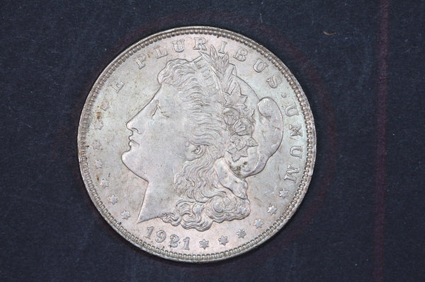 1921 Morgan Silver Dollar, Affordable Collectible Coin, Store #09278