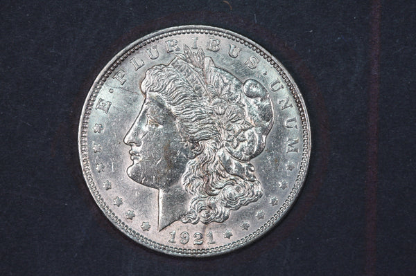 1921 Morgan Silver Dollar, Affordable Collectible Coin, Store #09280