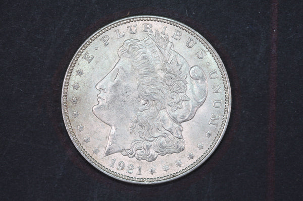 1921 Morgan Silver Dollar, Affordable Collectible Coin, Store #09283