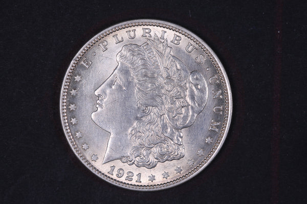 1921 Morgan Silver Dollar, Affordable Collectible Coin, Store #09285