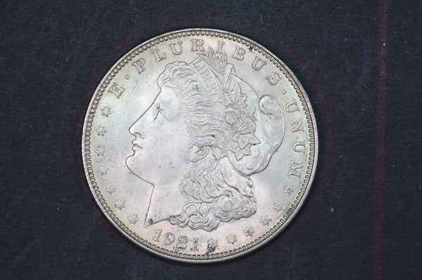 1921 Morgan Silver Dollar, Affordable Collectible Coin, Store #09287
