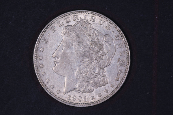 1921 Morgan Silver Dollar, Affordable Collectible Coin, Store #09289