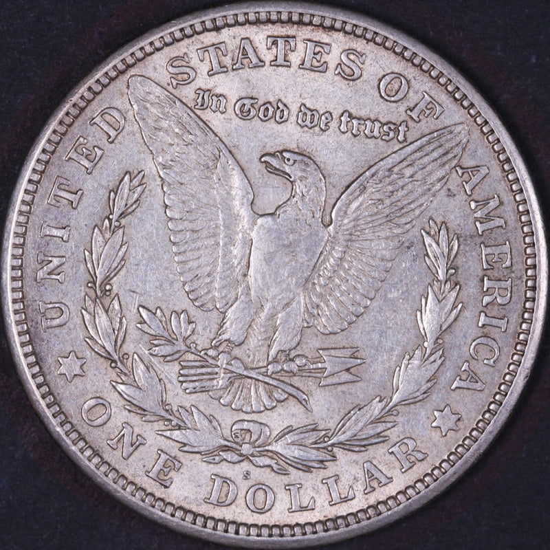 1921 Morgan Silver Dollar, Extra Fine Circulated Coin, Store