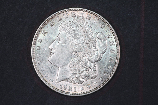 1921 Morgan Silver Dollar, Affordable Collectible Coin, Store #09297
