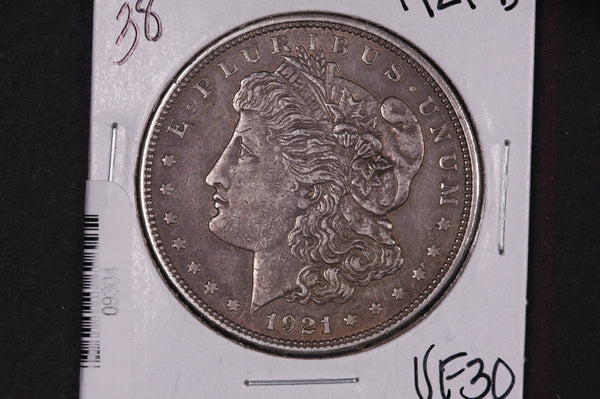1921-D Morgan Silver Dollar, Affordable Collectible Coin, Store #09304