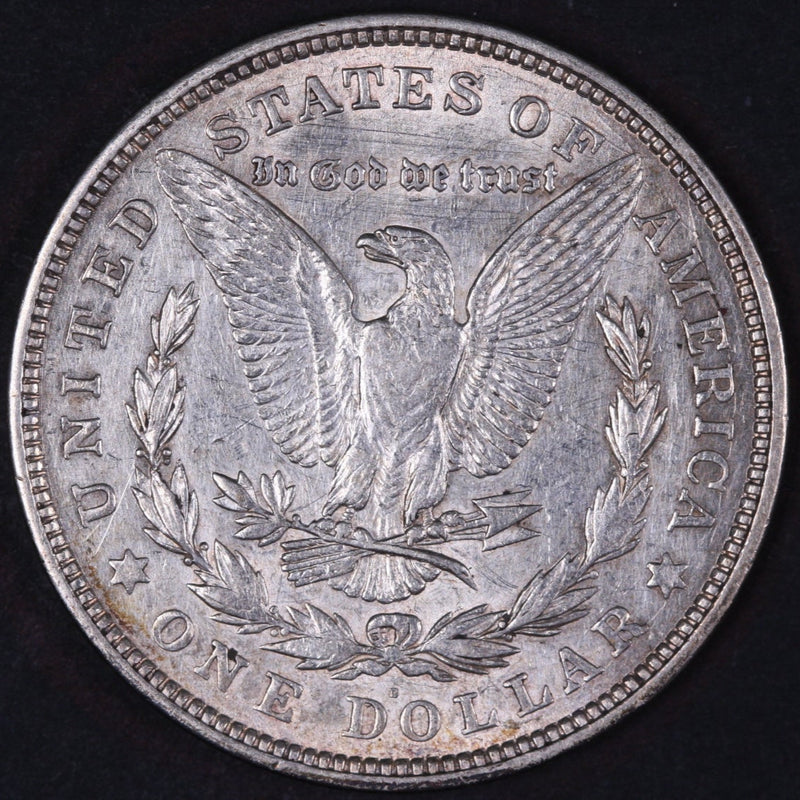1921-D Morgan Silver Dollar, Extra Fine+ Circulated Coin, Store