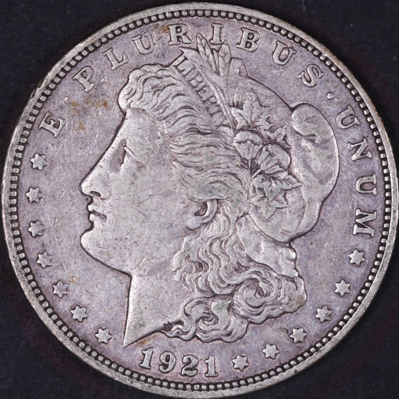 1921-D Morgan Silver Dollar, About Uncirculated Coin, Store