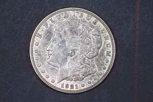 1921-D Morgan Silver Dollar, Affordable Collectible Coin, Store #09325