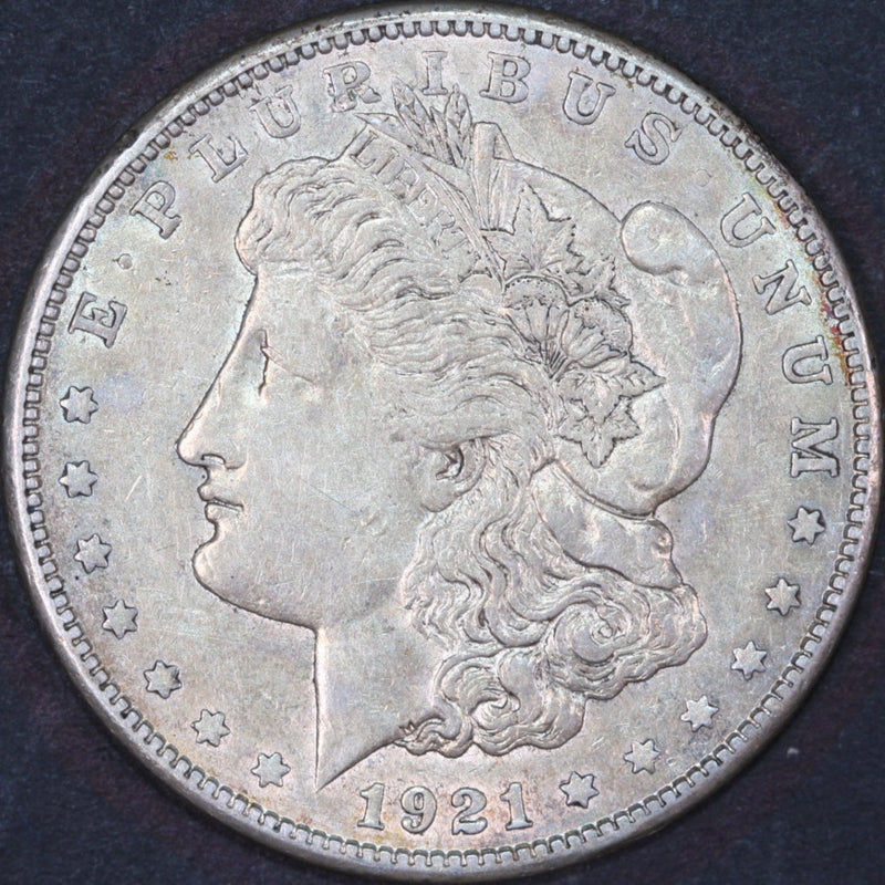 1921-S Morgan Silver Dollar, Extra Fine Circulated Coin, Store