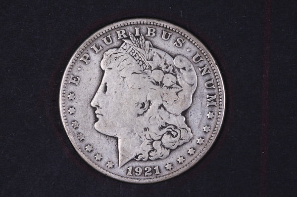 1921-S Morgan Silver Dollar, Affordable Collectible Coin, Store #09332