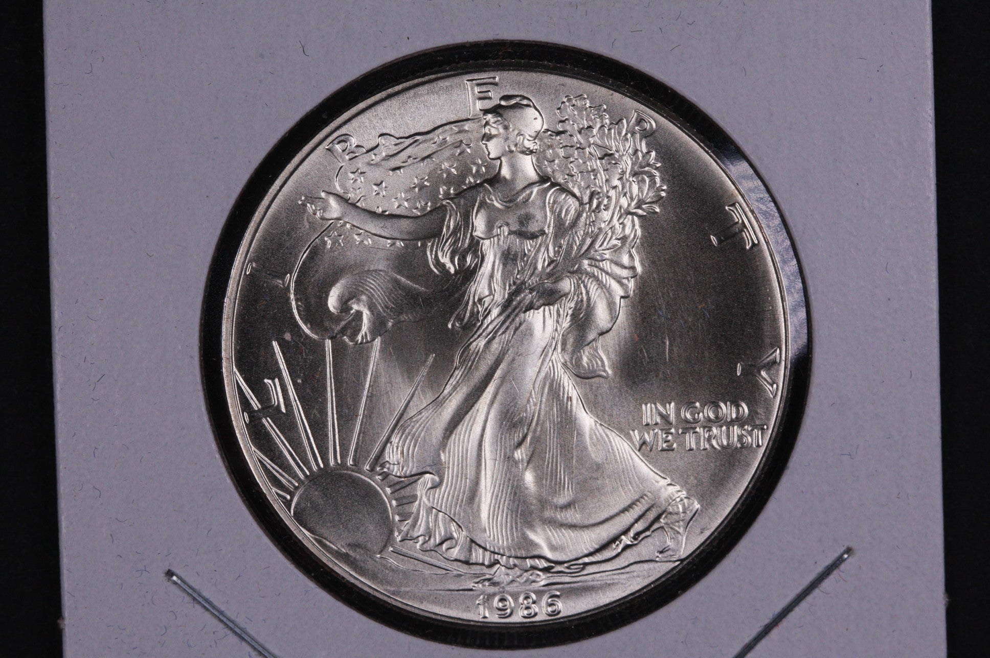 1986 American Silver Eagle, Fresh Inventory, New from Original Roll.