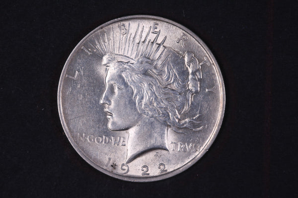1922 Peace Silver Dollar, Affordable Collectible Coin, Store #09348