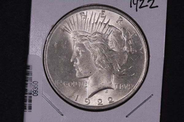 1922 Peace Silver Dollar, Affordable Collectible Coin, Store #09350