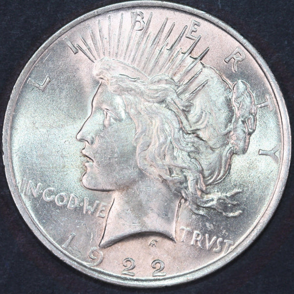 1922 Peace Silver Dollar, Affordable Collectible Coin, Store #09353