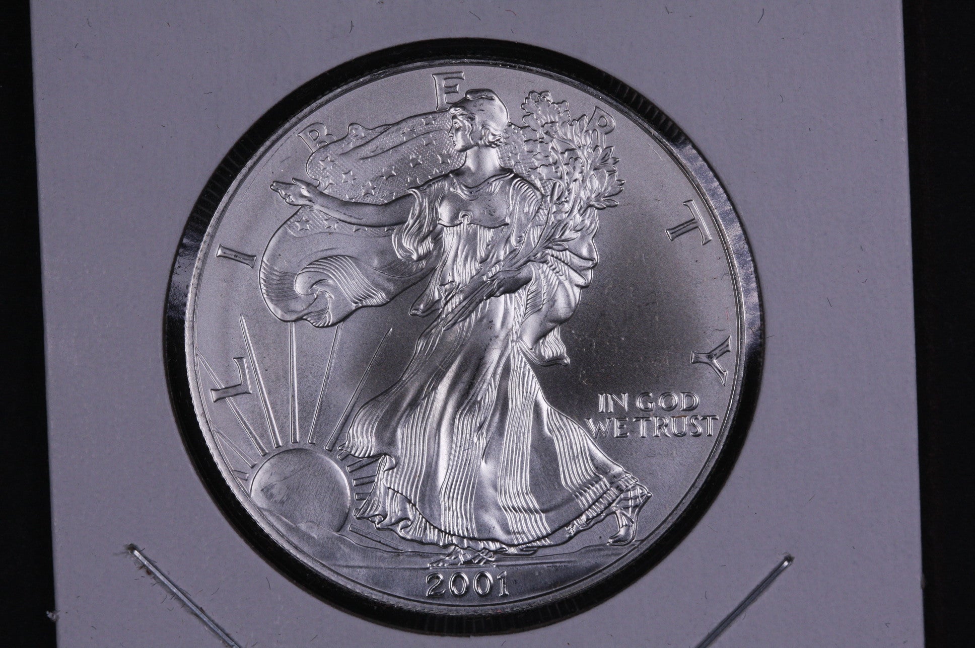 2001 American Silver Eagle. Fresh Inventory