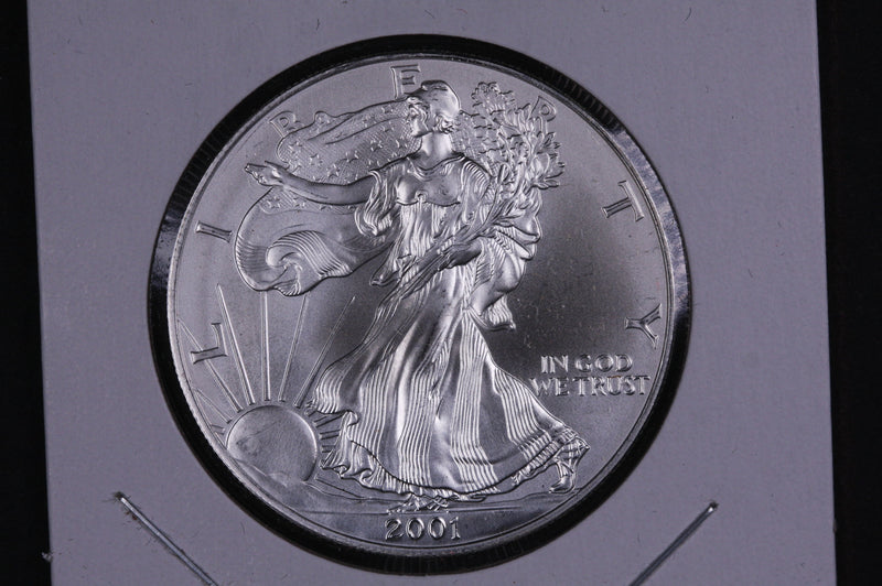 2001 American Silver Eagle.