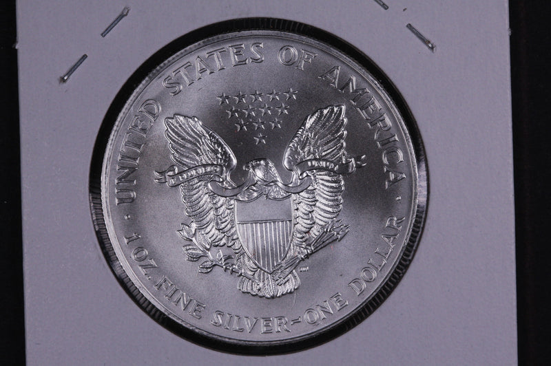 2001 American Silver Eagle.