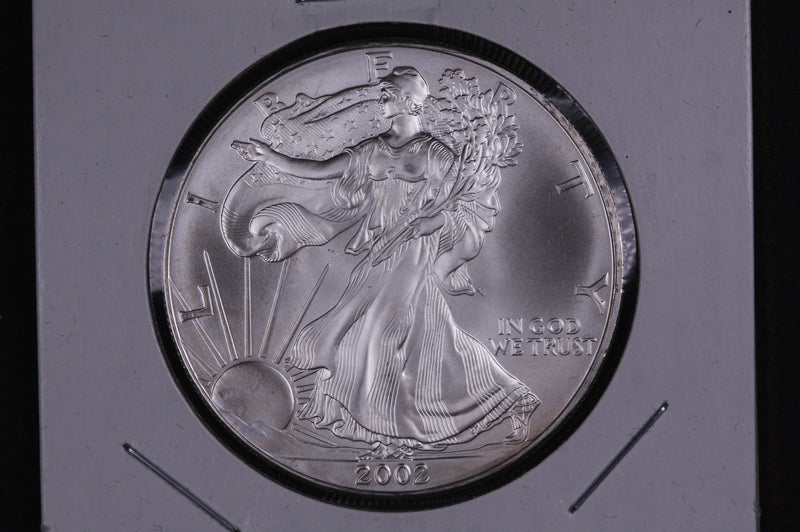 2002 American Silver Eagle.