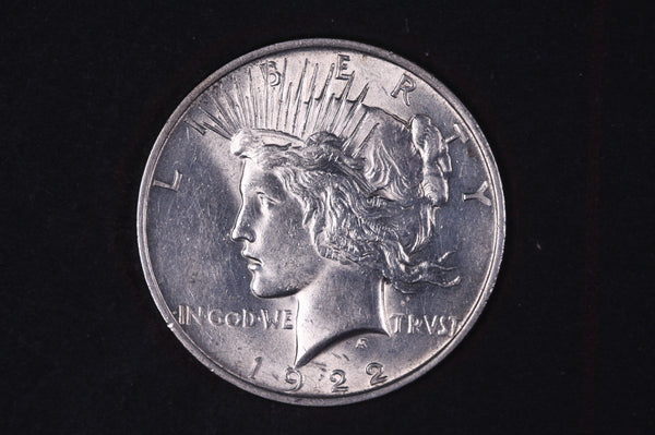 1922 Peace Silver Dollar, Affordable Collectible Coin, Store #09359