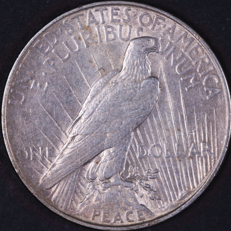 1922-D Peace Silver Dollar, About Uncirculated Coin, Store