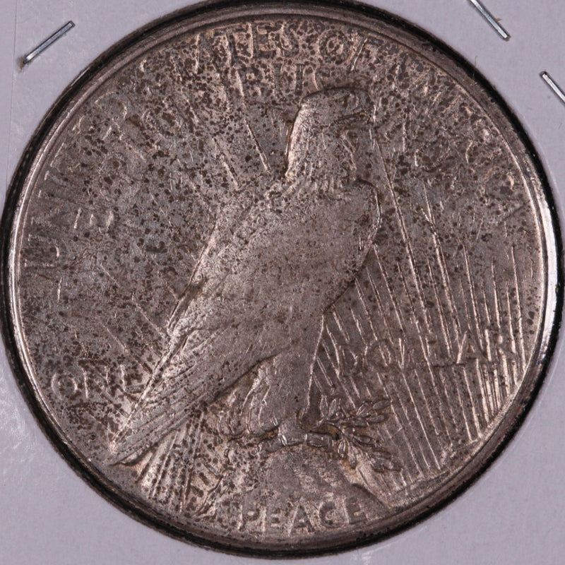 1922-S Peace Silver Dollar, Very Fine Circulated Coin, Store
