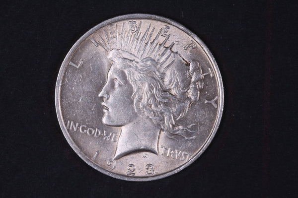 1923 Peace Silver Dollar, Affordable Collectible Coin, Store #09379