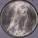 1923 Peace Silver Dollar, Gem Mint State Uncirculated Coin, Store