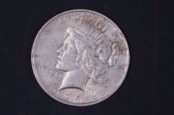 1923 Peace Silver Dollar, Affordable Collectible Coin, Store #09399