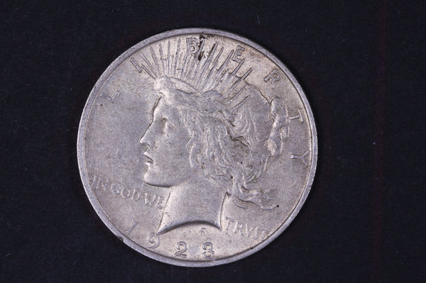 1923 Peace Silver Dollar, Affordable Collectible Coin, Store #09400