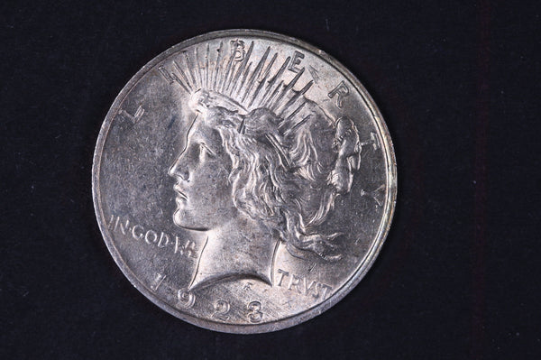 1923 Peace Silver Dollar, Affordable Collectible Coin, Store #09402