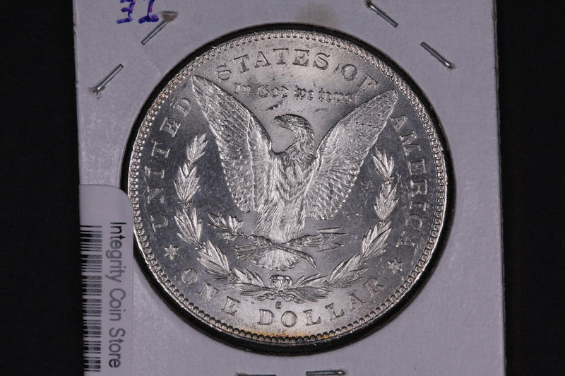 1878-S Morgan Silver Dollar, Gem Brilliant UN-Circulated Coin.