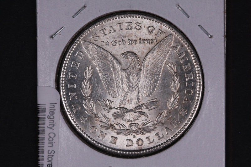 1878-S Morgan Silver Dollar, UN-Circulated Coin. Slight Toning.