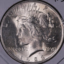 1923 Peace Silver Dollar, Gem Mint State Uncirculated Coin, Store
