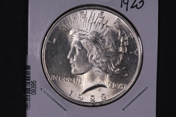 1923 Peace Silver Dollar, Affordable Collectible Coin, Store #09395
