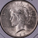 1923 Peace Silver Dollar, Gem Mint State Uncirculated Coin, Store