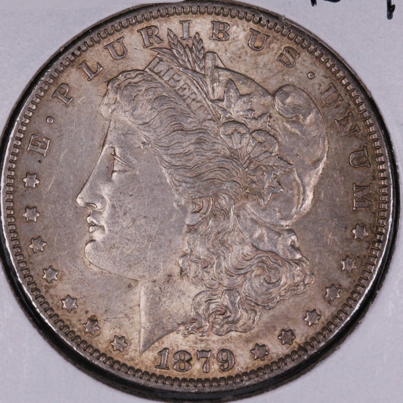 1879 Morgan Silver Dollar, About Uncirculated Coin, Store