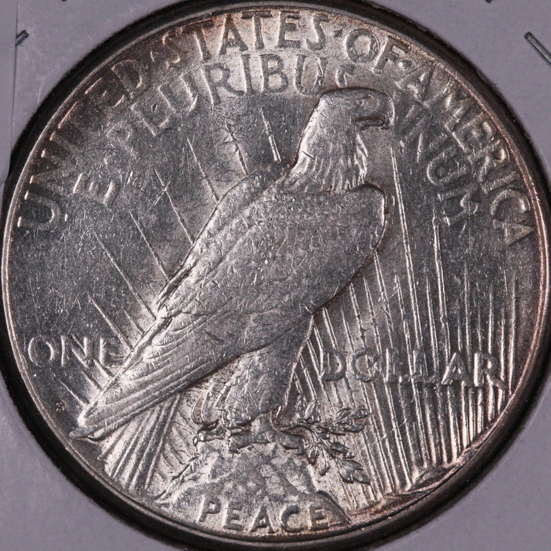 1923-S Peace Silver Dollar, Very Fine+ Circulated Coin, Store