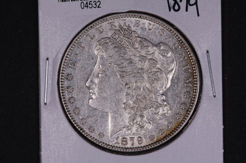 1879 Morgan Silver Dollar (Extremely Fine to Almost Uncirculated) -  Currency and Coin
