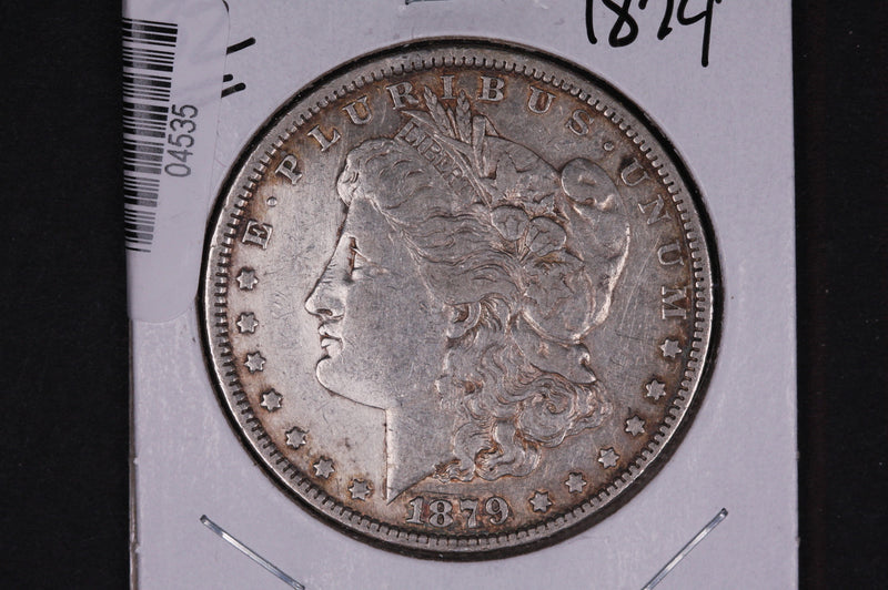 1879  Morgan Silver Dollar, Very Fine Plus Circulated, Condition, Store