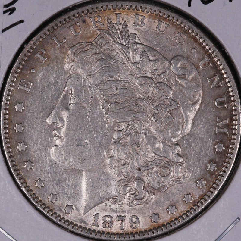 1879  Morgan Silver Dollar, Very Fine Plus Circulated, Condition, Store
