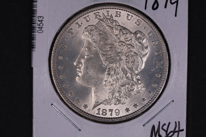1879  Morgan Silver Dollar, Gem Brilliant UN-Circulated, Store