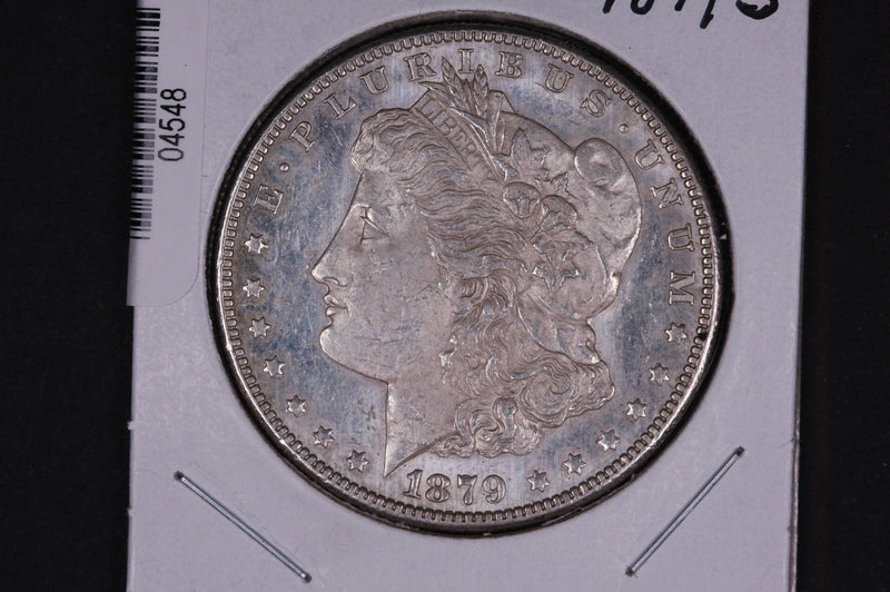 1879-S  Morgan Silver Dollar, About UN- Circulated Coin,  Store