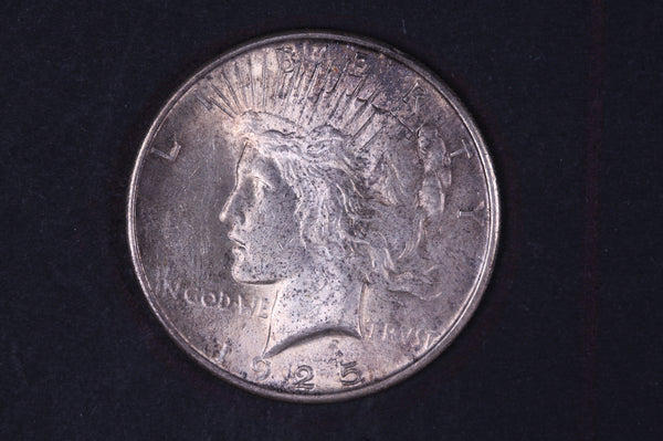 1925 Peace Silver Dollar, Affordable Collectible Coin, Store #09434