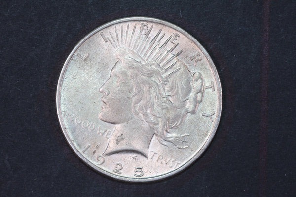 1925 Peace Silver Dollar, Affordable Collectible Coin, Store #09436