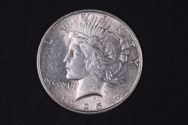 1925 Peace Silver Dollar, Affordable Collectible Coin, Store #09437