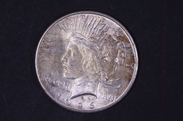 1926 Peace Silver Dollar, Mint State, Uncirculated, Store #09442