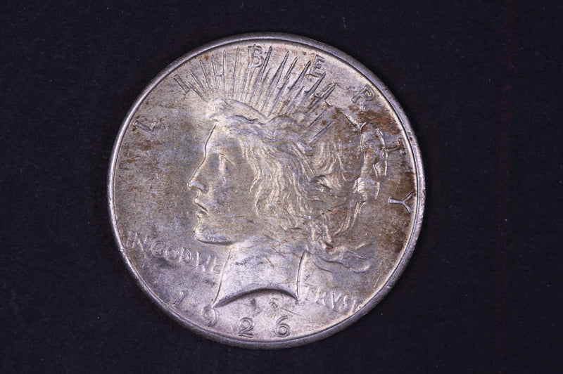 1926 Peace Silver Dollar, Mint State, Uncirculated, Store