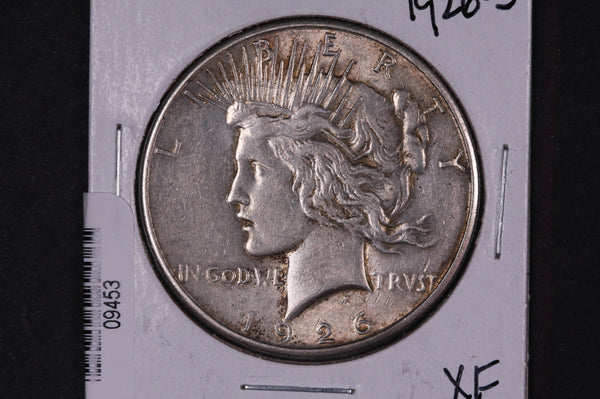 1926-S Peace Silver Dollar, Affordable Collectible Coin, Store #09453